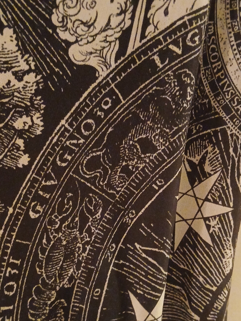 Dolls Kill Horoscopez Goth Celestial Mystical Dress Supernatural Medium/Large - Picture 11 of 16